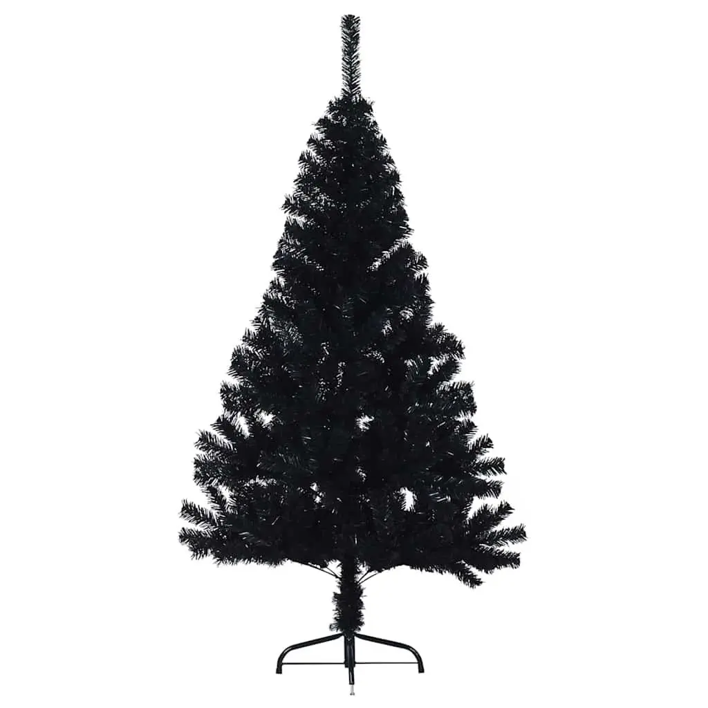 120cm Black Cone Christmas Tree