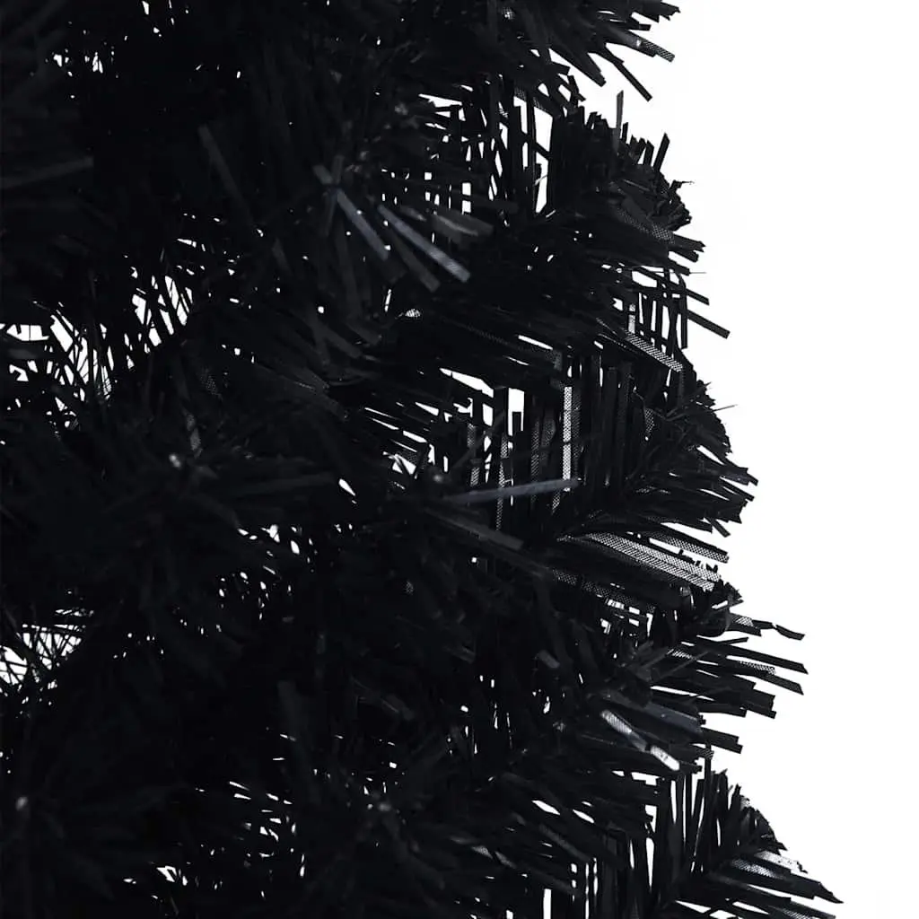 120cm Black Cone Christmas Tree