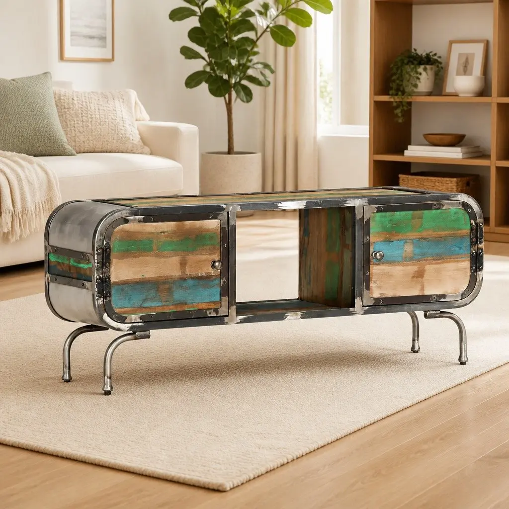 110x30x42cm Multicolour TV Cabinet