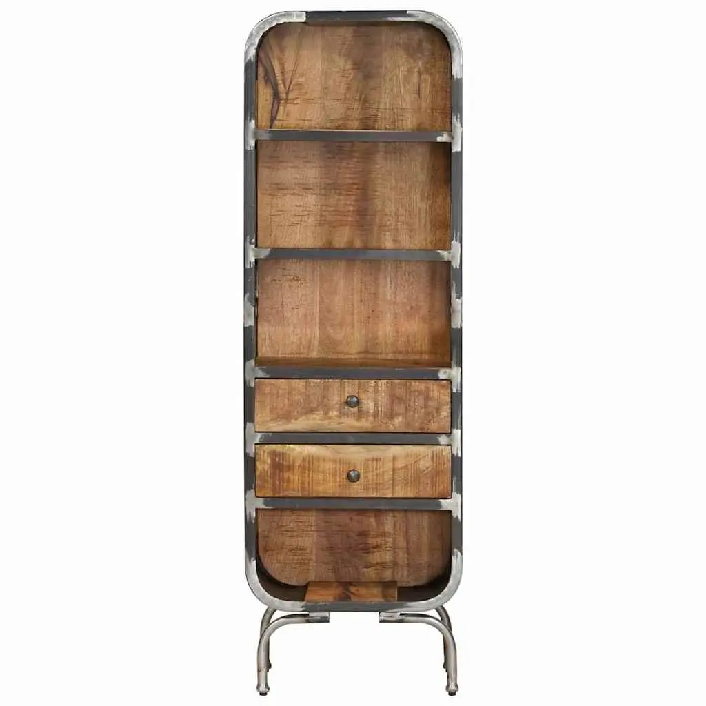 Solid Wood Highboard Storage Cabinet