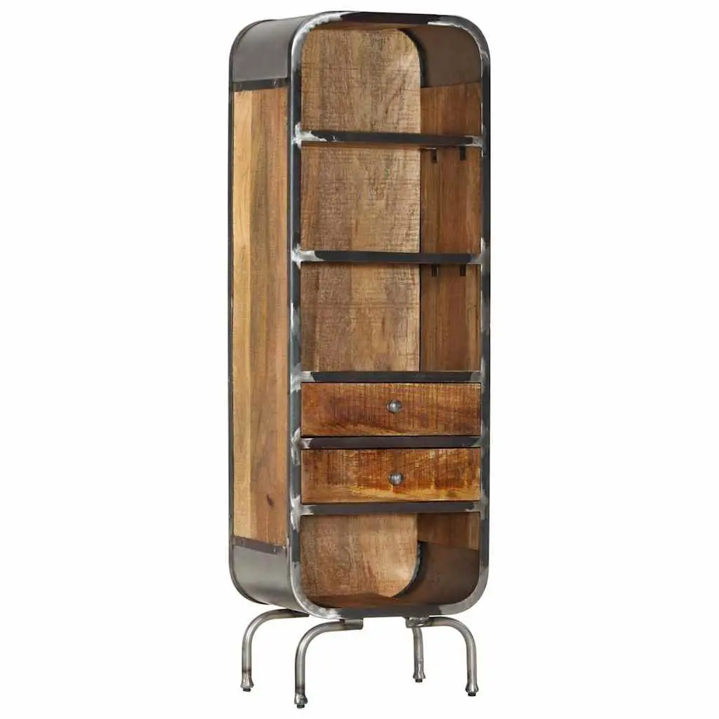 Solid Wood Highboard Storage Cabinet