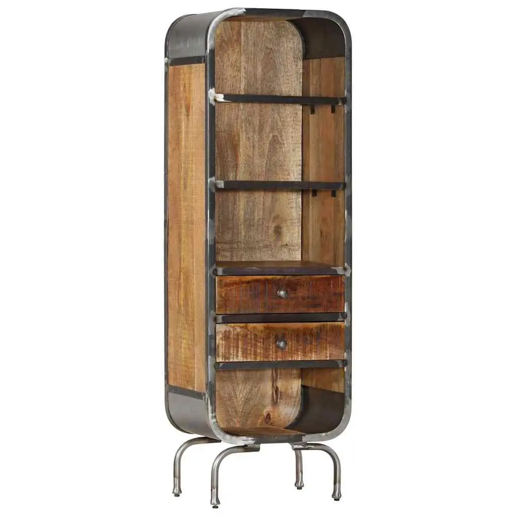 Solid Wood Highboard Storage Cabinet