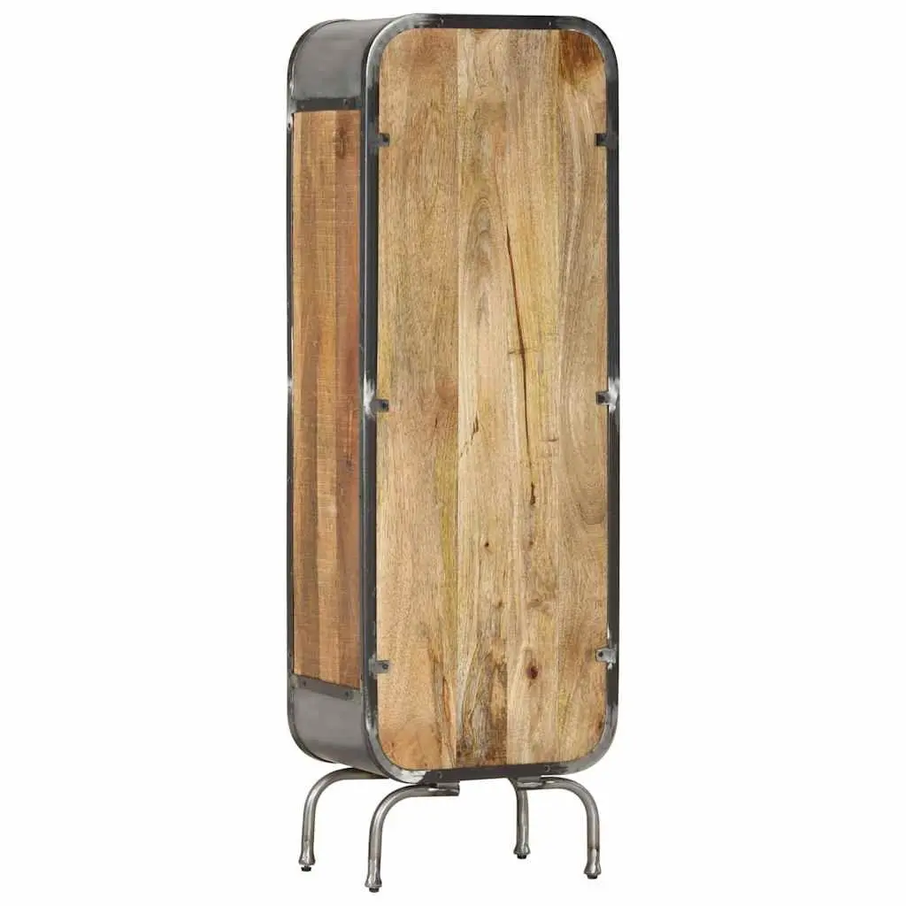 Solid Wood Highboard Storage Cabinet