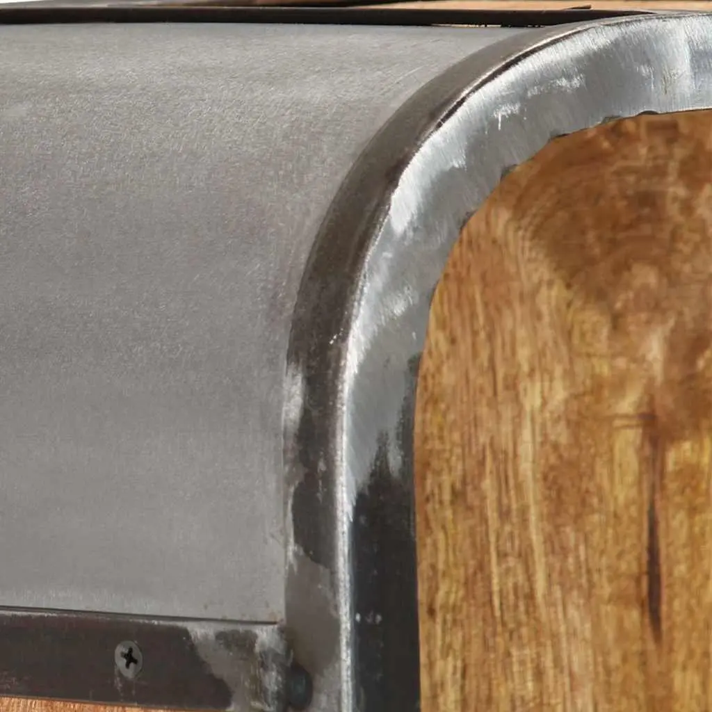 Solid Wood Highboard Storage Cabinet