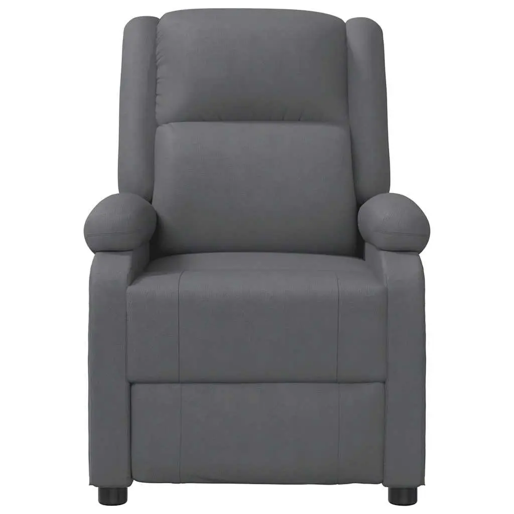 Electric Massage Chair for Relaxation Grey Reclining Manual 3 Positions