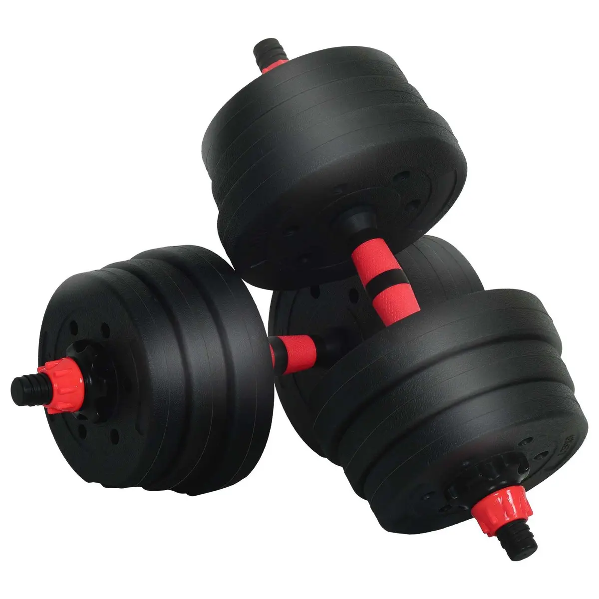Adjustable Dumbbell Set 30kg Home Gym Free Weights Training Strength Building