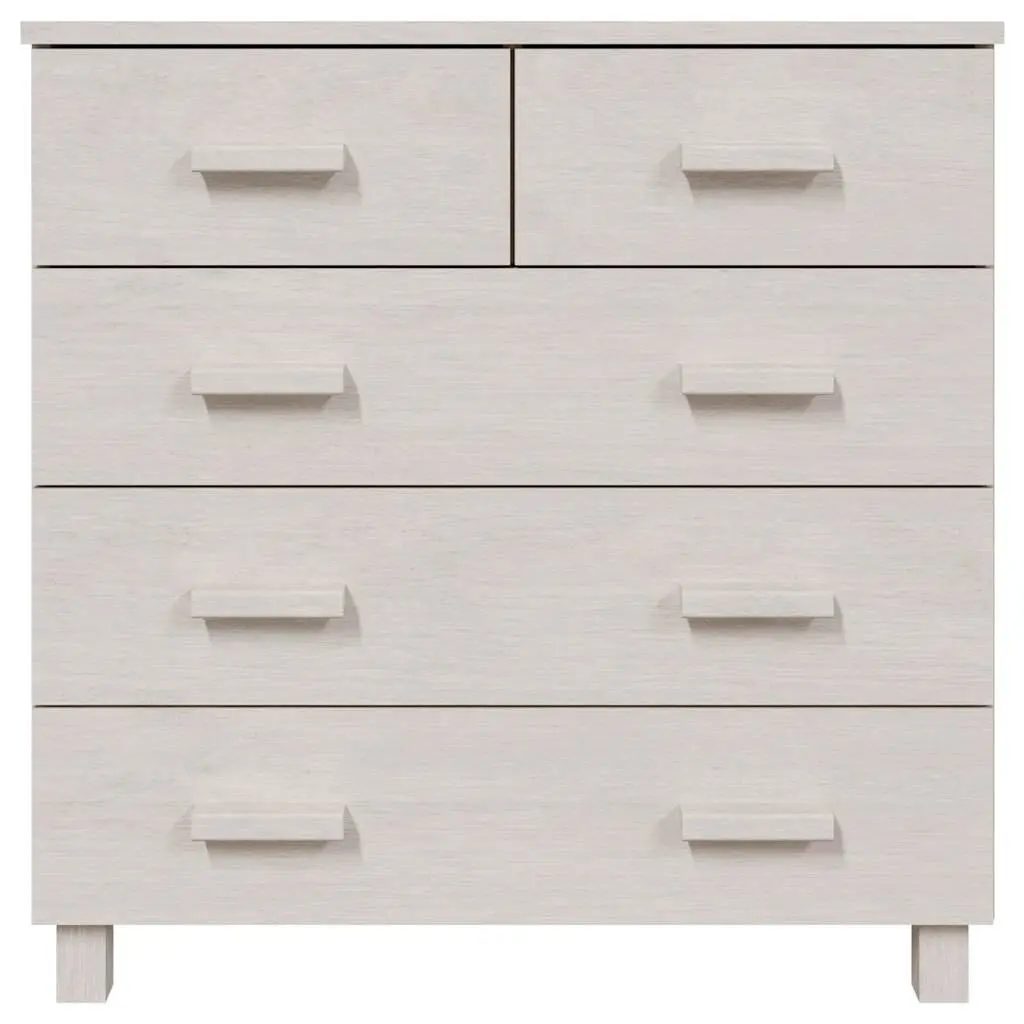 Sideboard Buffet for Living Room Dining Room Hallway 79x40x80 cm Solid Pine Wood Drawer Cabinet