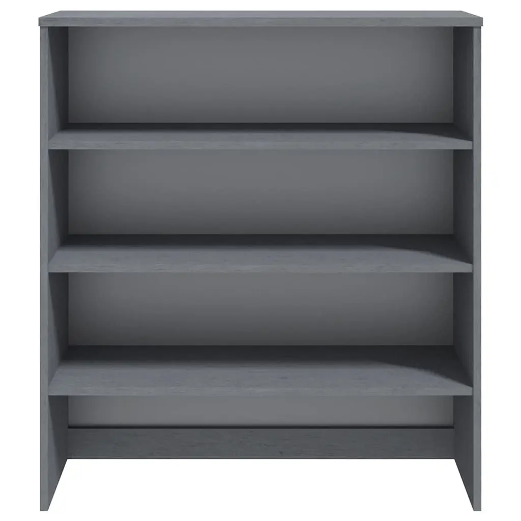 Dark Grey Wooden Highboard Top