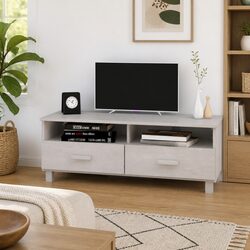 Specifications of White Wooden TV Cabinet with Drawers