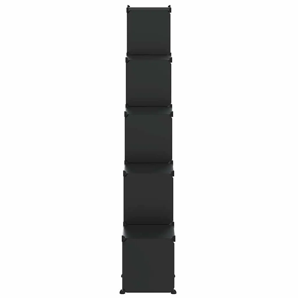 Black Modular Storage Cube Unit
