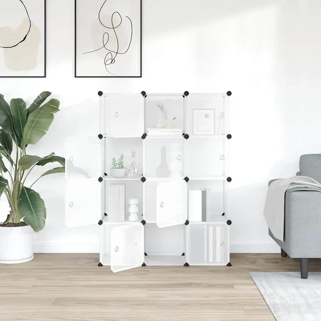 Storage Cube Organiser for Home Office 12 Cubes
