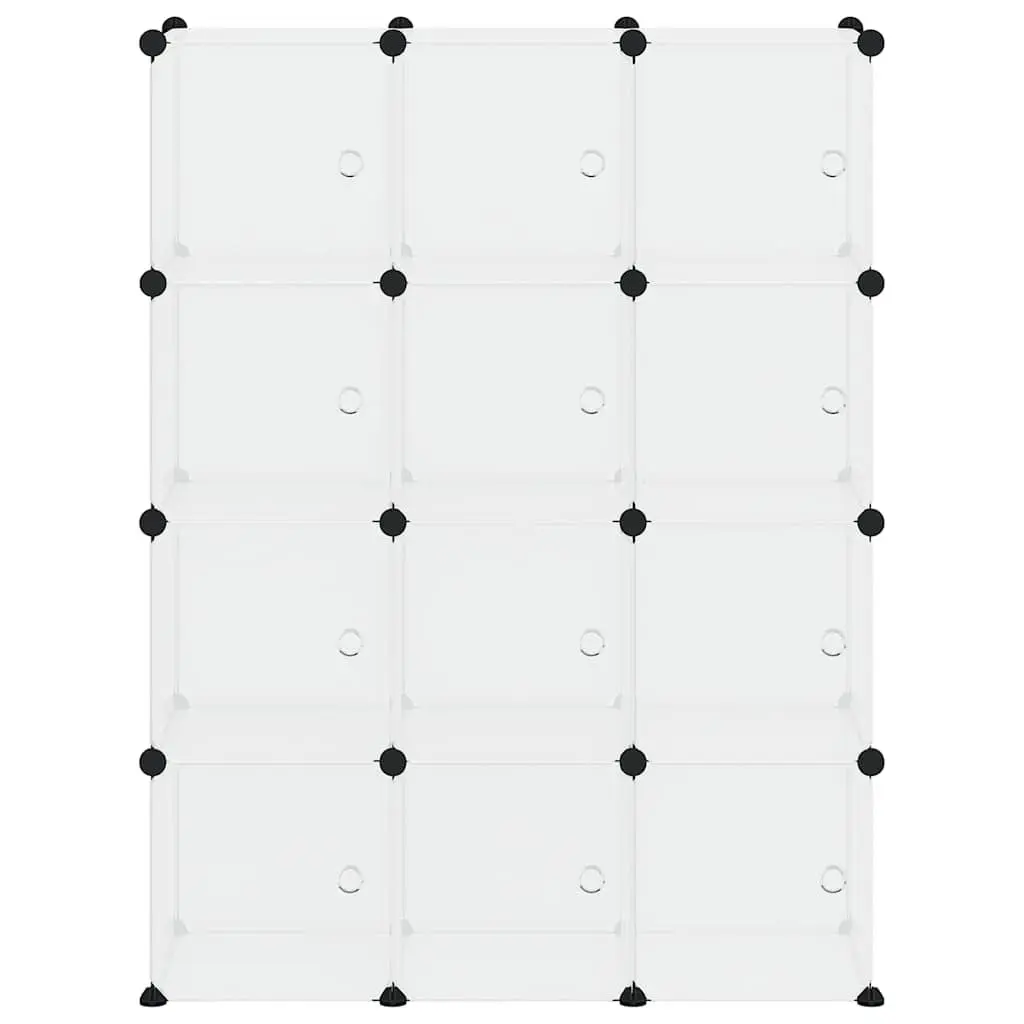 Storage Cube Organiser for Home Office 12 Cubes