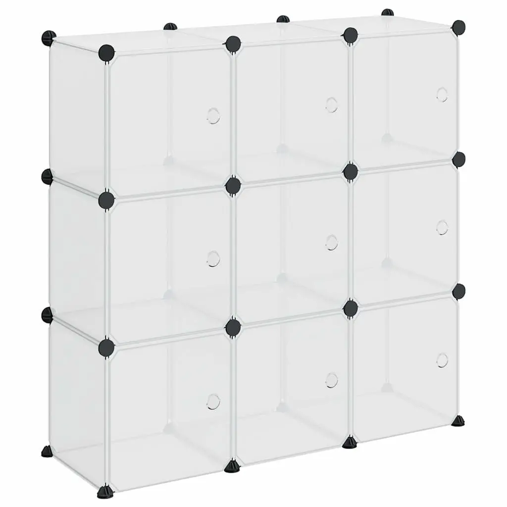 Storage Cube Organiser for Home Office Dormitory 9 Cube Size