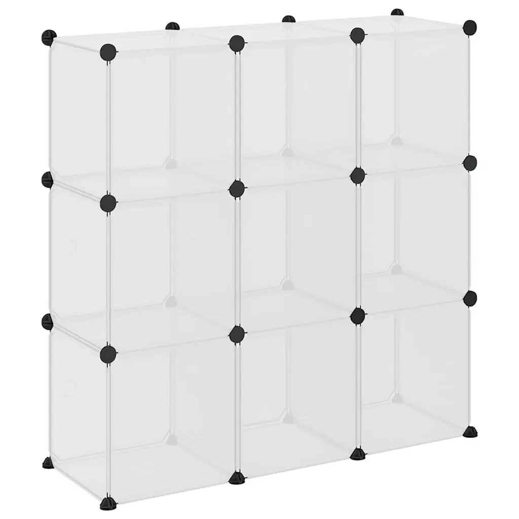 Storage Cube Organiser for Home Office Dormitory 9 Cube Size