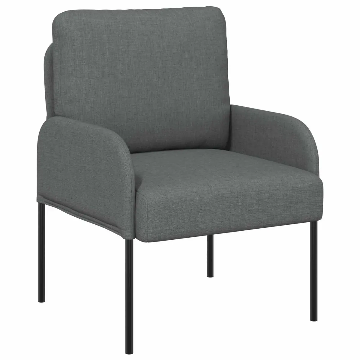 3-Piece Sofa Set Grey Living Room Indoor Seating