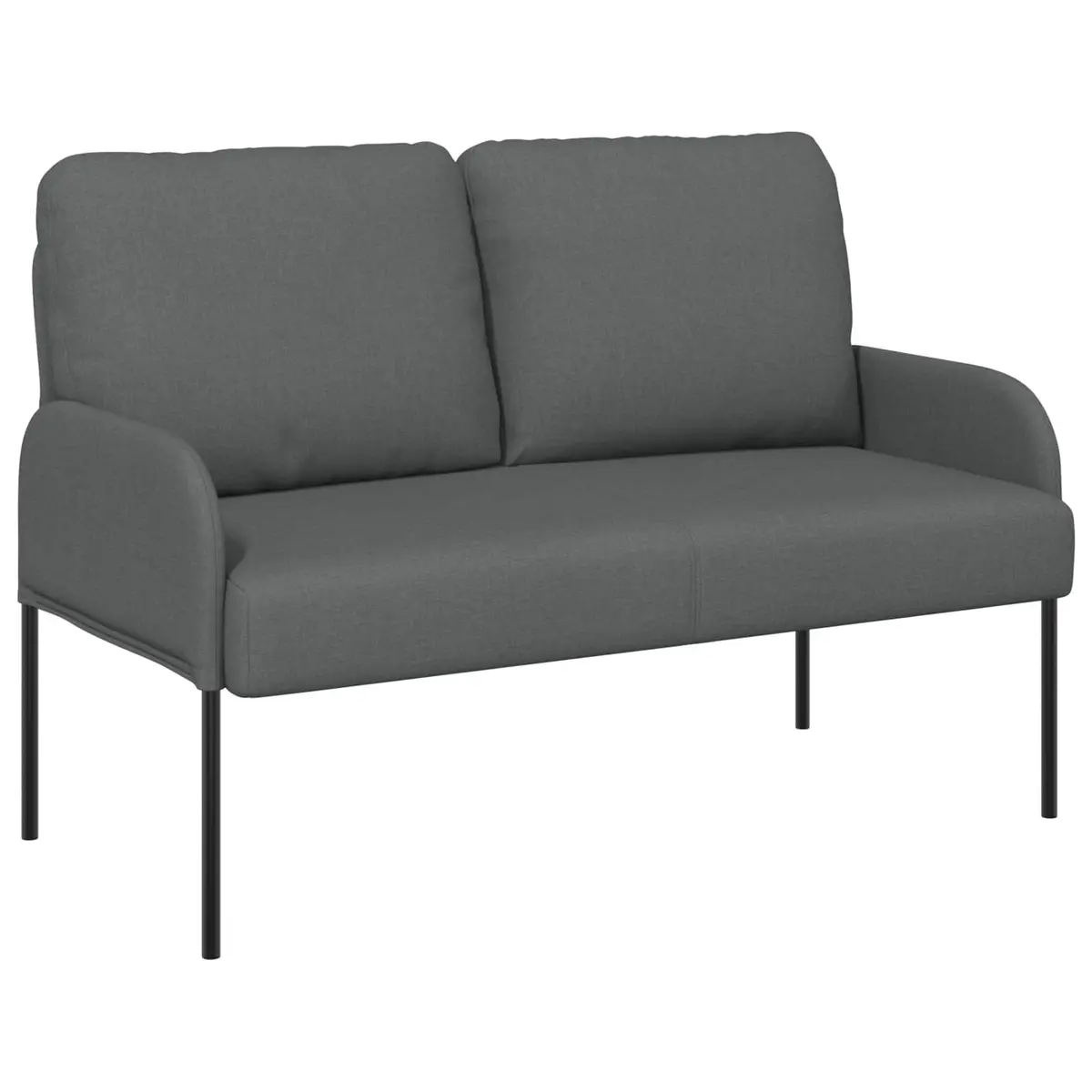 3-Piece Sofa Set Grey Living Room Indoor Seating