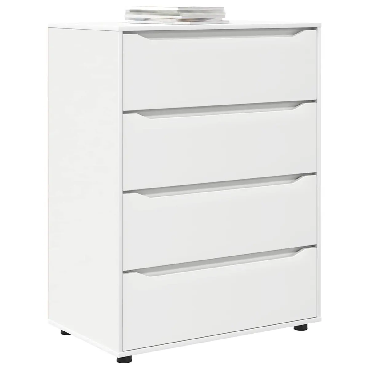 White Storage Cabinet 80x48x105cm