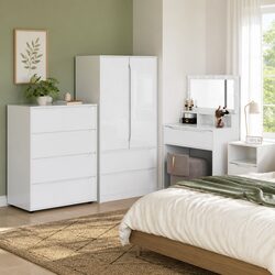 Specifications of High Gloss White Storage Cabinet