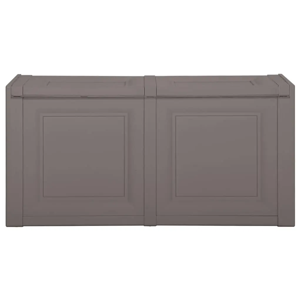 Grey Storage Cushion Box Bench 86x40x42cm, 85L Capacity