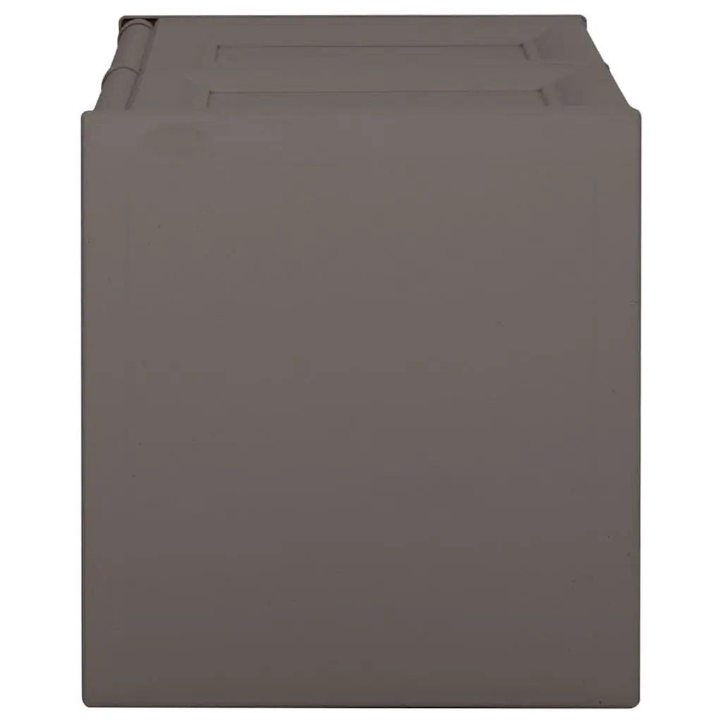Grey Storage Cushion Box Bench 86x40x42cm, 85L Capacity