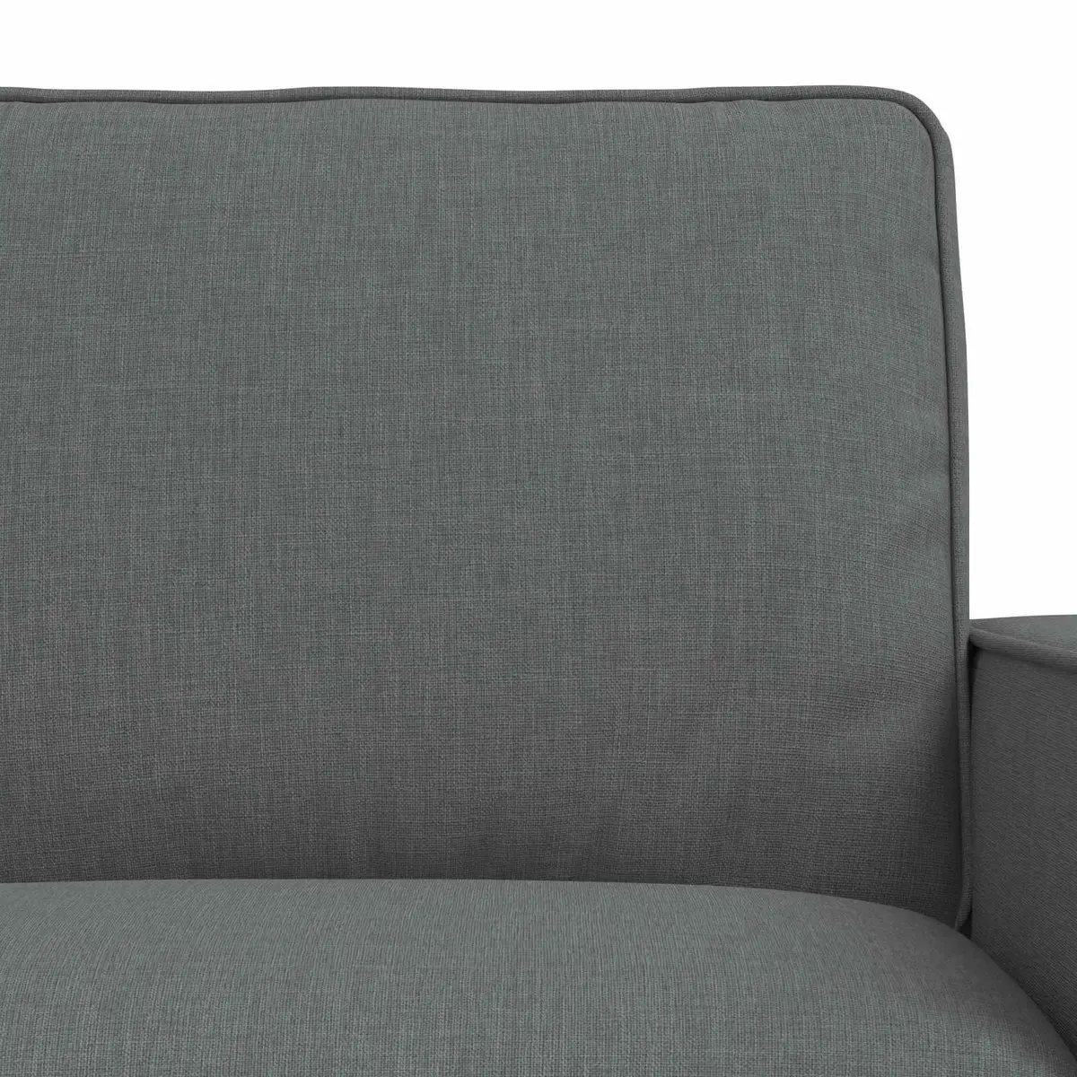 2-Piece Grey Modular Sectional Sofa