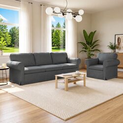 Specifications for Grey Fabric Modular Sofa Set 2 pcs