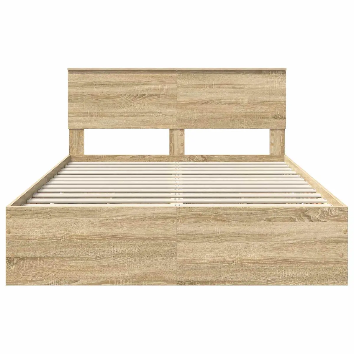 Bed Frame with Storage Drawer Bedroom Modern Minimalist 150x200cm