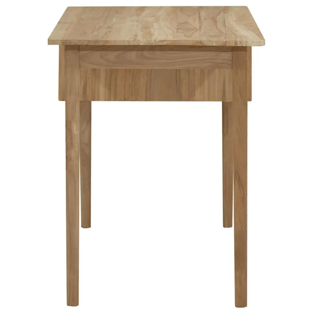 Solid Wood Desk for Office Use 110 x 52 x 75 cm Brown