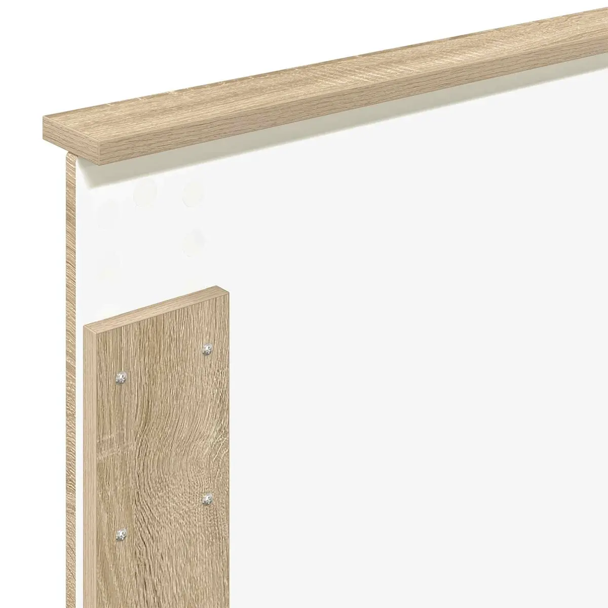 Sonoma Oak Bed Frame with Storage