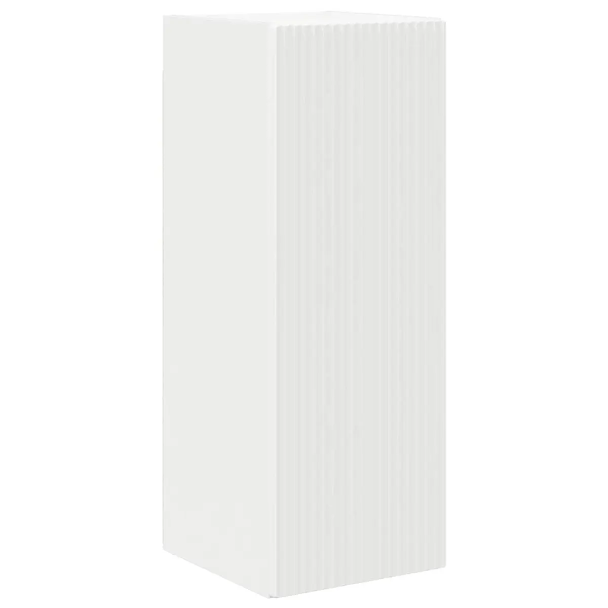 8-Piece White Entertainment Storage Cabinet