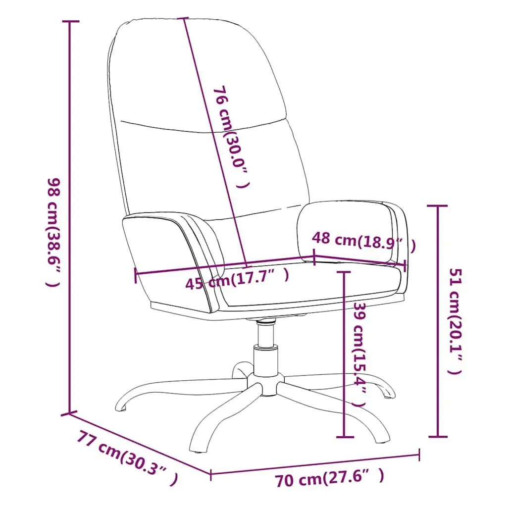 Arm Chair Swivel Recliner Living Room Grey Fabric