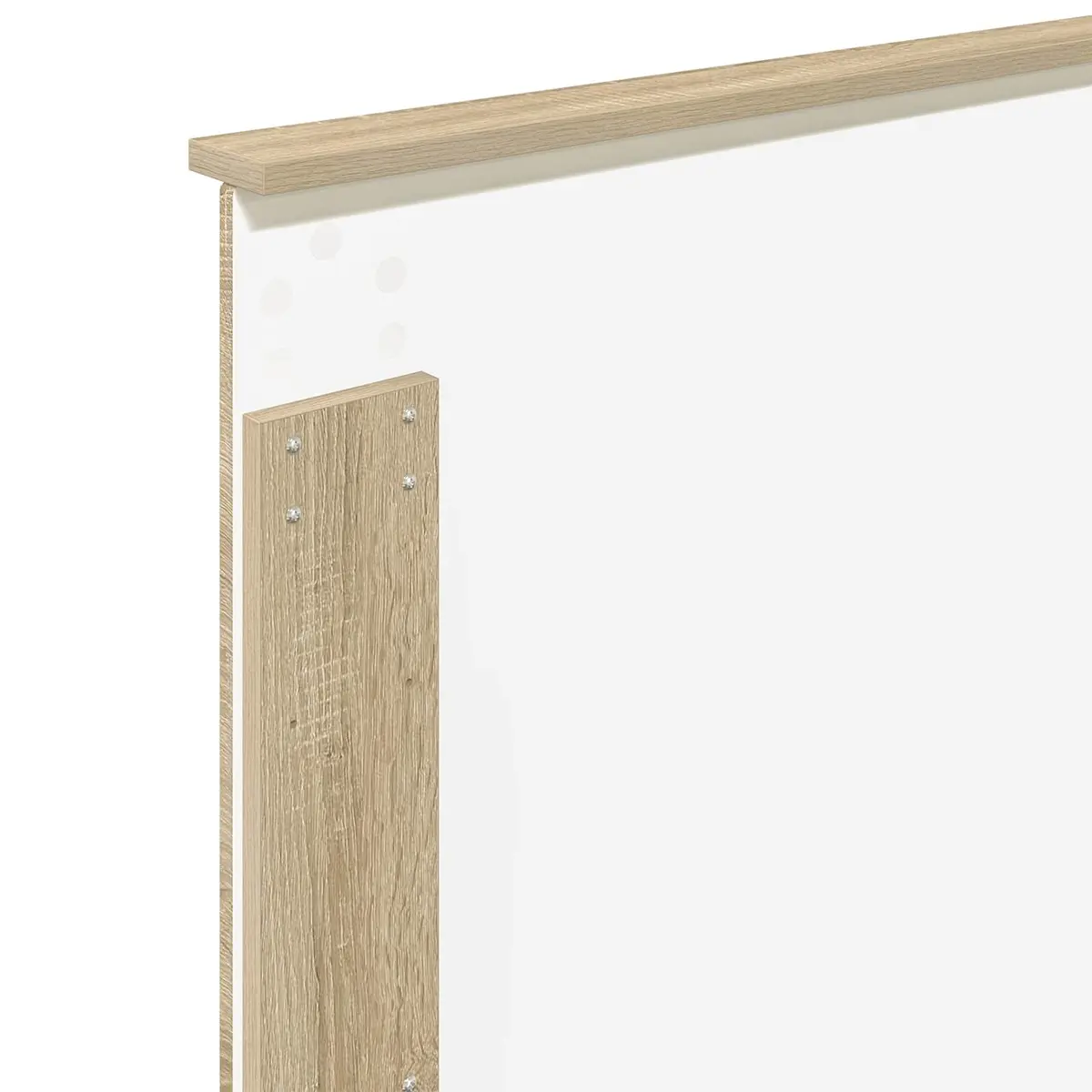 Sonoma Oak Bed Frame with Drawer Storage 90 x 190 cm