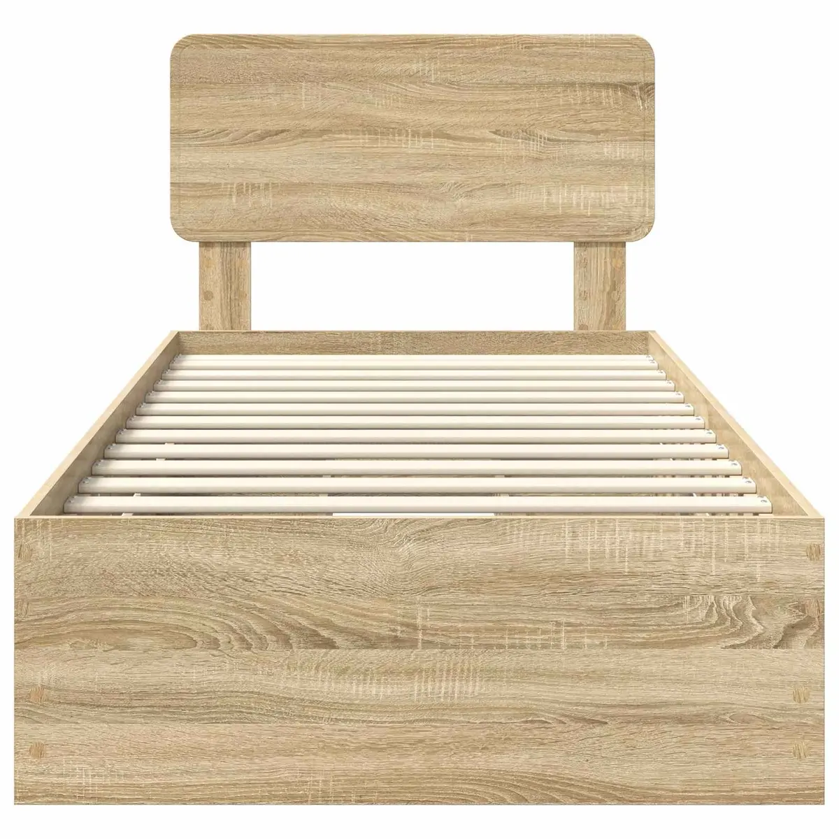 Bed Frame with Storage Drawers 90x190cm