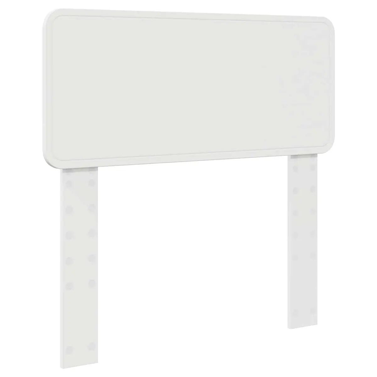 Engineered Wood Storage Bed Frame in White 90 x 190 cm