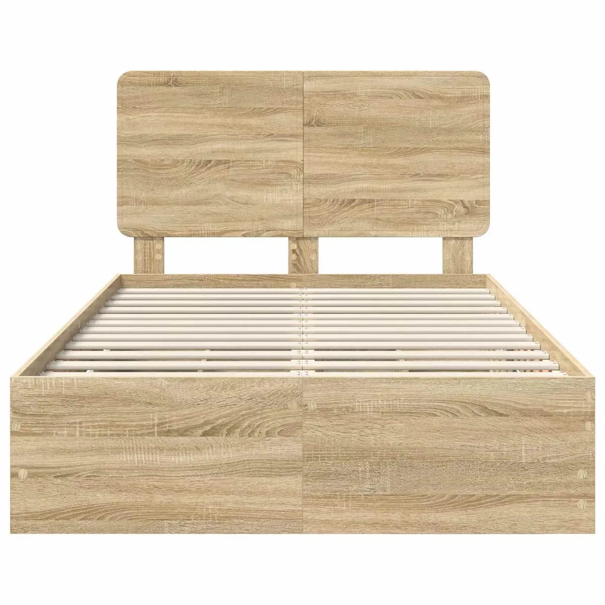 Bed Frame with Drawer Storage Bedroom 135 x 190 cm