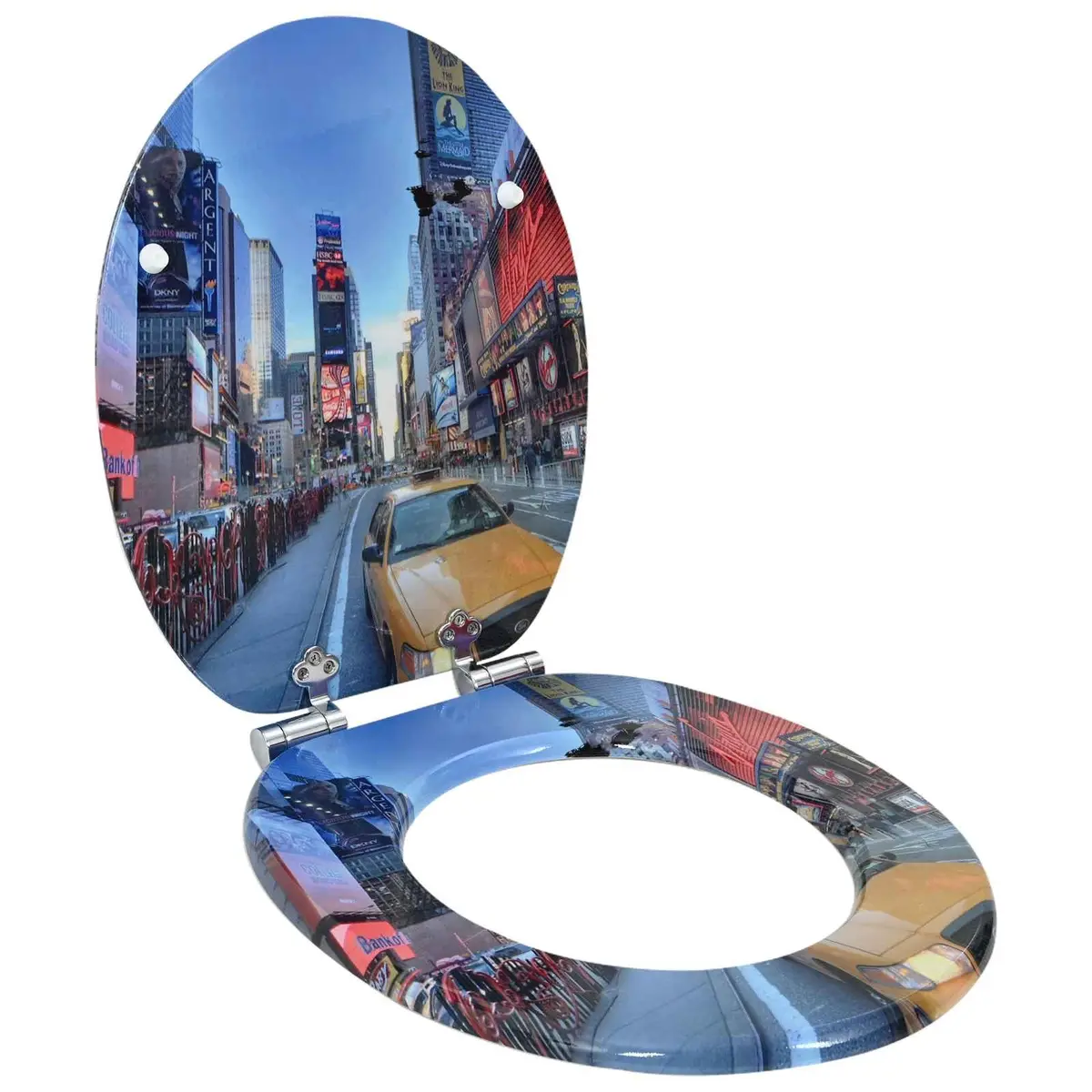 Soft-Close Toilet Seat 2 Pack Multicolour