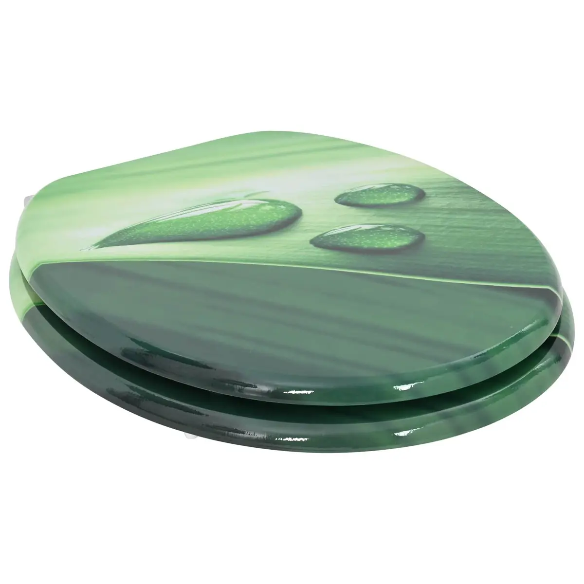 Soft-Close Toilet Seat in Green MDF