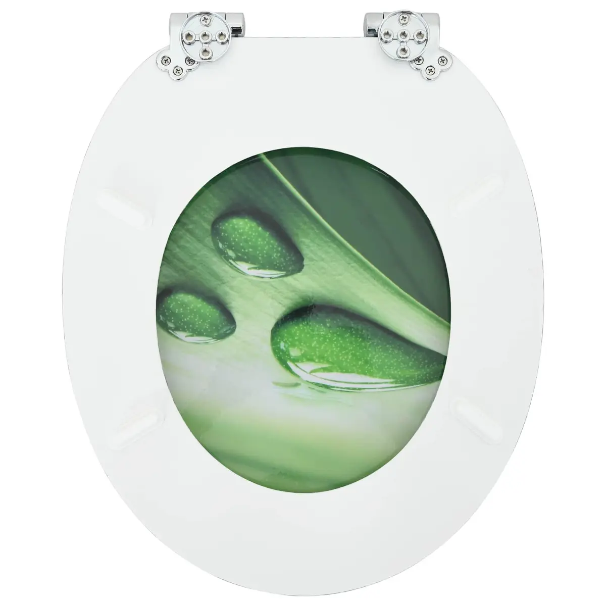 Soft-Close Toilet Seat in Green MDF