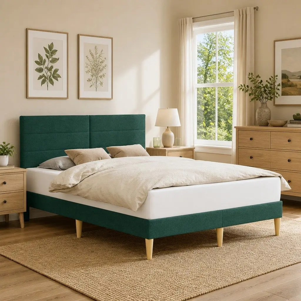 Dark Grey Bed Frame