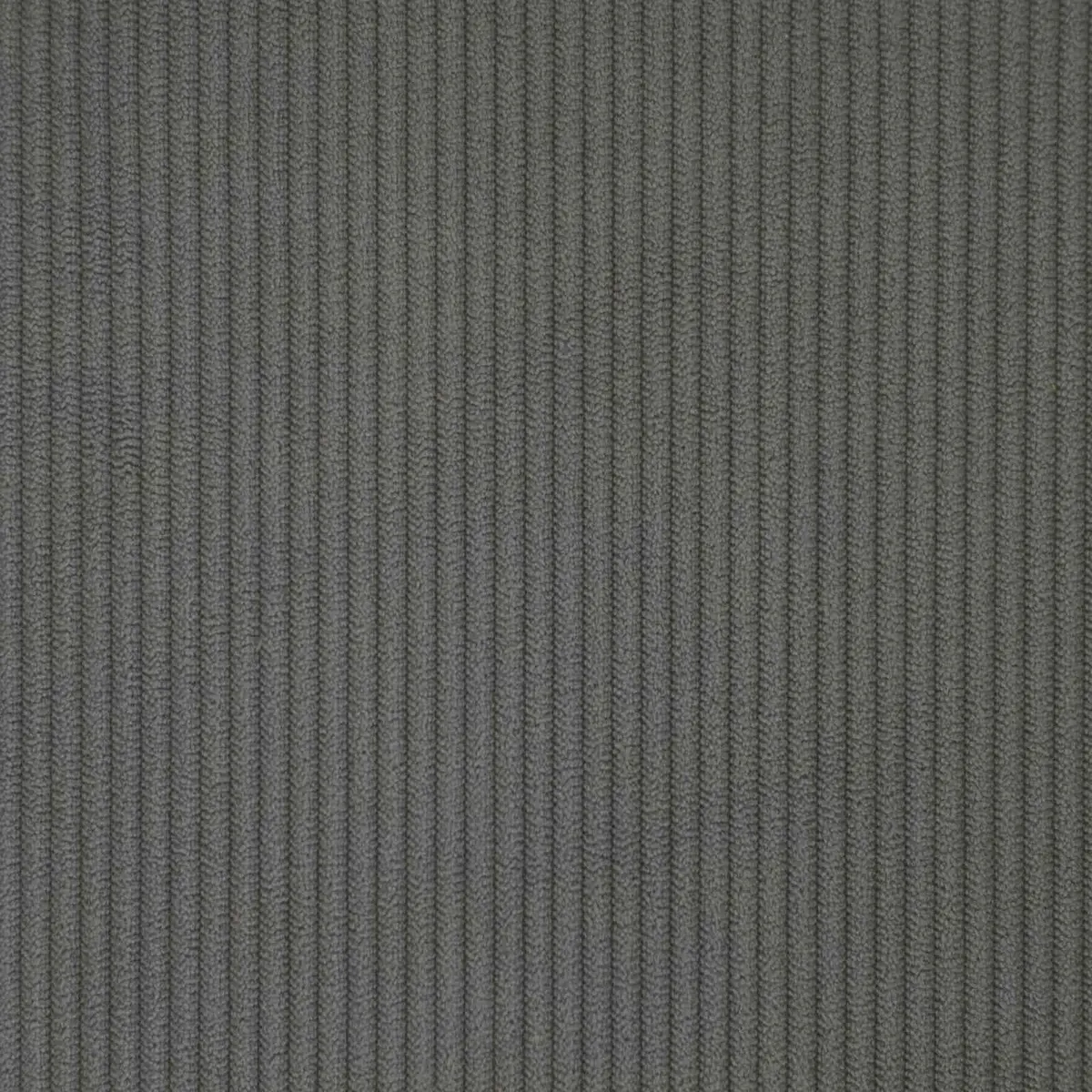 Bed Frame with Corduroy Upholstered Headboard Dark Grey 137x190cm Slatted Base