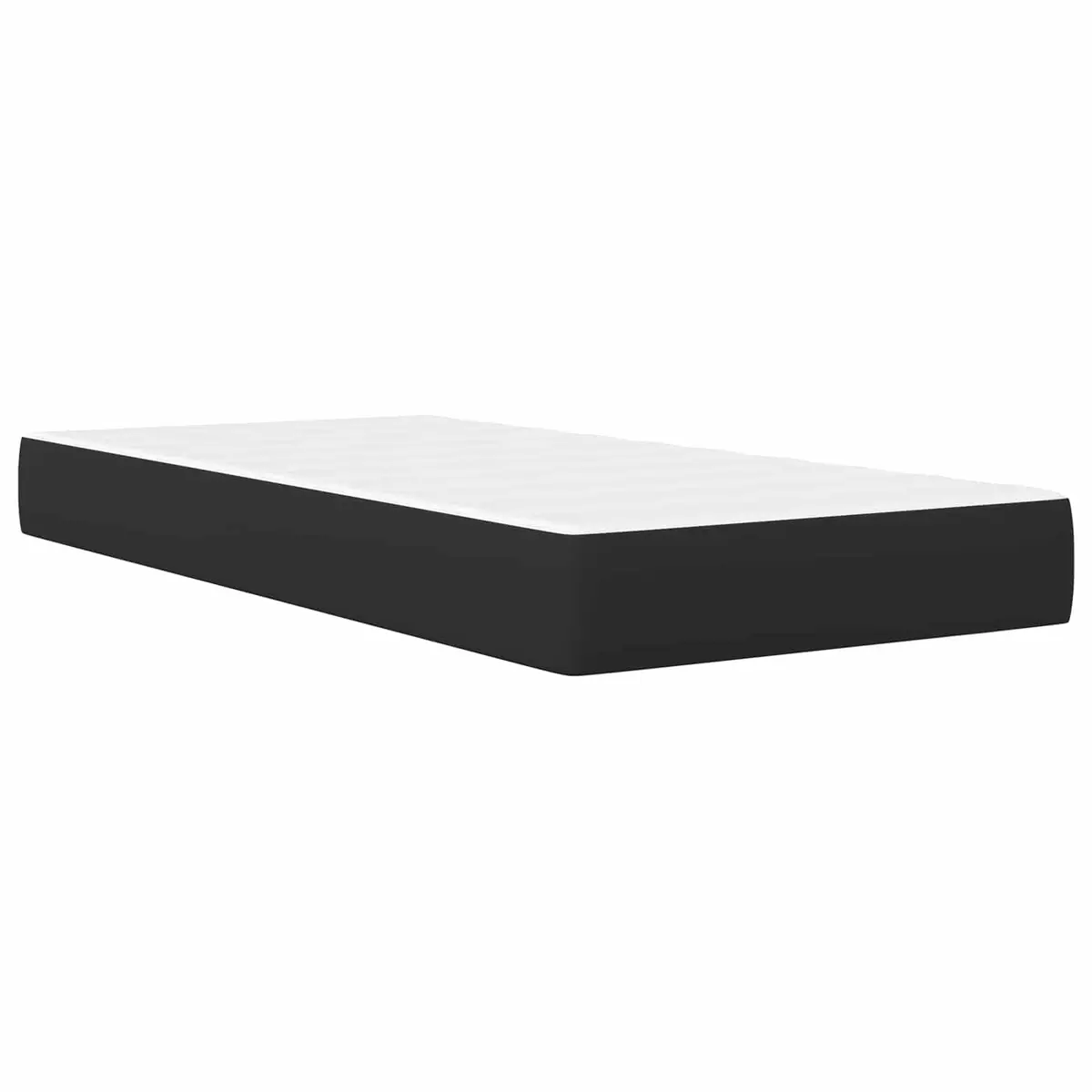 90x190cm Modern Bed Frame with Faux Leather Storage