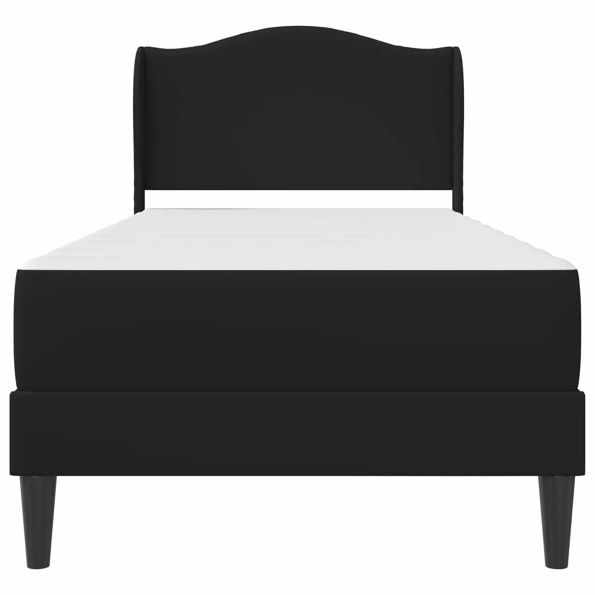 90x190cm Modern Bed Frame with Faux Leather Storage
