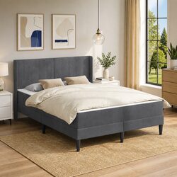 Bed Frame with Mattress Specifications: 137 x 190 cm