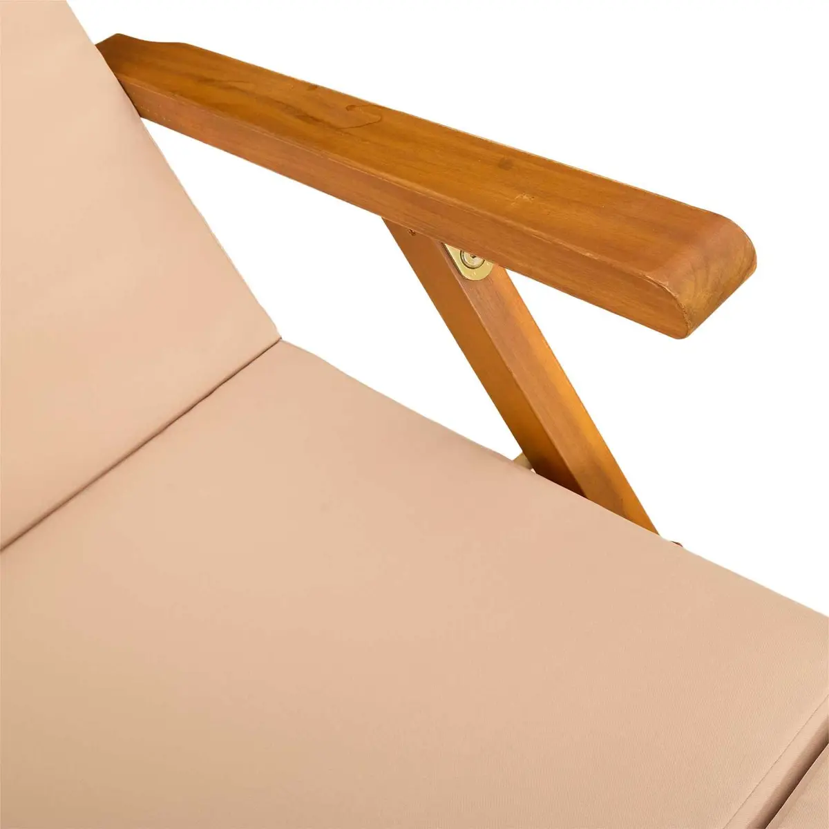 Reclining Sun Lounger Chair Outdoor Garden Patio Poolside 2 Piece