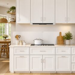 2 Pieces Tempered Glass Backsplash 100 x 40 cm — Heat Resistant