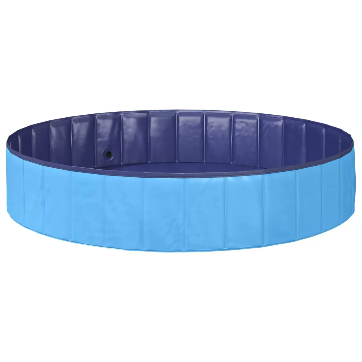 Kids Foldable Swimming Pool Outdoor Garden 160 cm Blue Round