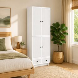 Engineered Wood Cabinet Set 2 pcs - Specs & Features