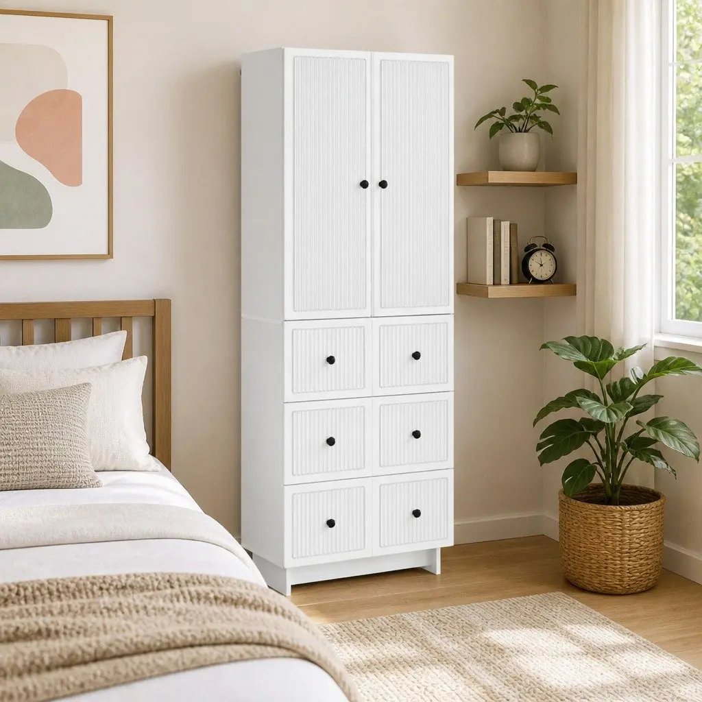 Cabinet Set 2 pcs Storage Furniture Engineered Wood Indoor Outdoor