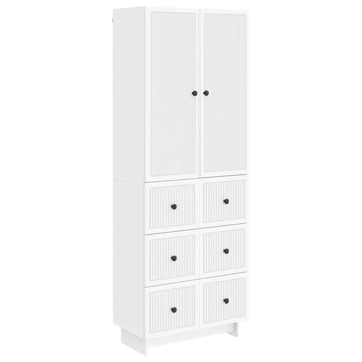 Cabinet Set 2 pcs Storage Furniture Engineered Wood Indoor Outdoor