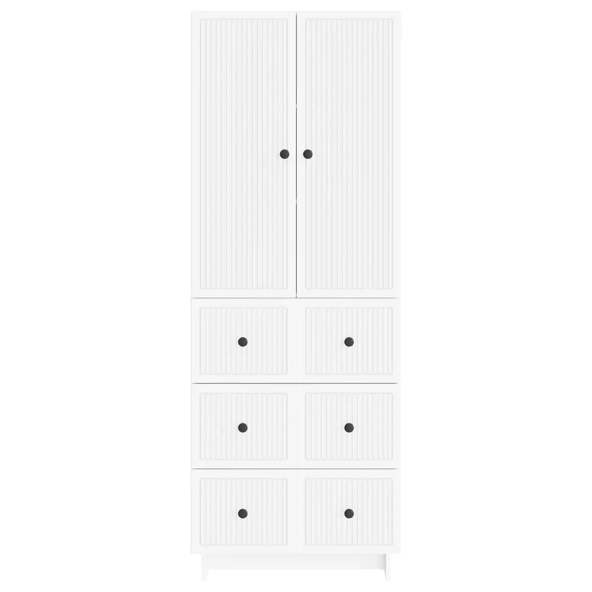 Cabinet Set 2 pcs Storage Furniture Engineered Wood Indoor Outdoor